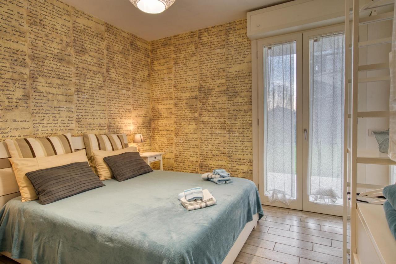 Caseospitali - Casa Azzurra, Incantevole Bilocale Con Giardino Cernusco Sul Naviglio Ngoại thất bức ảnh